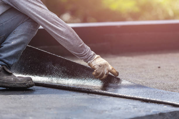 Professional Exterior Waterproofing technician working in Freeport, PA